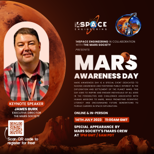 Executive Director of the Mars Society to Speak at #MarsAwarenessDay2023